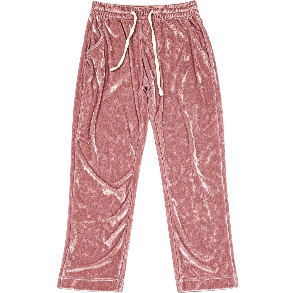 POL Crushed Velvet Jogger Pants Women Small Pink YOUNG21A-1